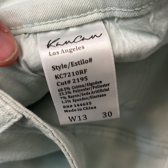 NWT KANCAN ESTILO  DISTRESSED JEANS 13/30 - Picture 11 of 15